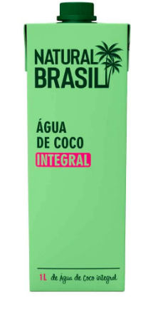 AGUA COCO NATURAL BRASIL 1L INTEGRAL