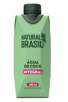 AGUA COCO NATURAL BRASIL 330ML INTEGRAL