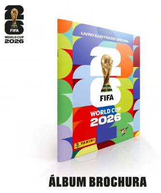 ALBUM PANINI COPA DO MUNDO 2026 BROCHURA