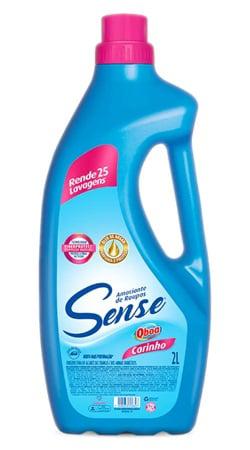 AMACIANTE DE ROUPA DILUÍDO CARINHO QBOA FRASCO 2L