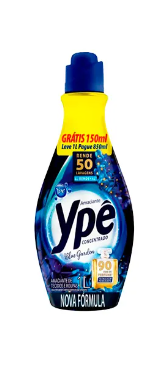 AMACIANTE ROUPA YPÊ 1L CONCENTRADO BLUE GARDEN GRATIS 150ML