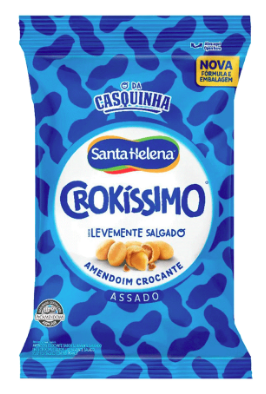 AMENDOIM CROKISSIMO 45G LEVEMENTE SALGADO