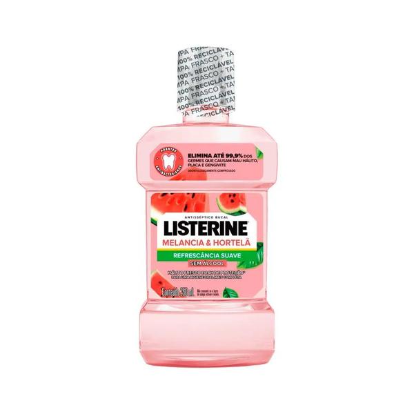 ANTISSÉPTICO BUCAL LISTERINE 250ML MELANCIA E HORTELA