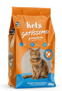 AREIA GATISSIMO PREMIUM S/ PERFUME 12KG