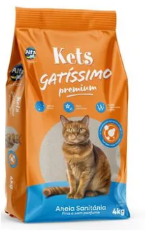 AREIA GATISSIMO PREMIUM S/ PERFUME 4KG