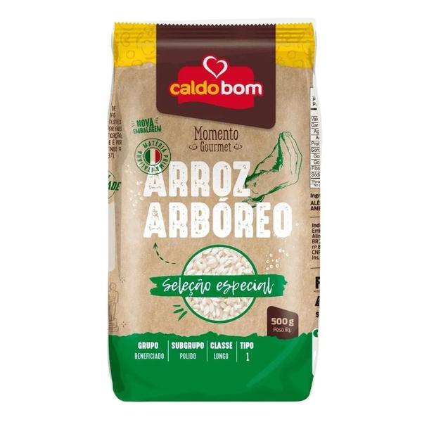 ARROZ ARBÓRIO TIPO 1 CALDO BOM SELEÇÃO ESPECIAL PACOTE 500G