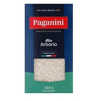 ARROZ ARBÓRIO TIPO 1 PAGANINI CAIXA 500G