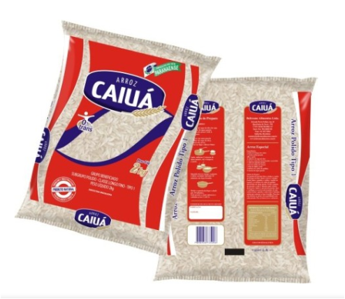 ARROZ CAIUA T-1 5KG POLIDO
