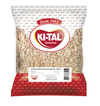 AVEIA FLOCOS KITAL 250G COM QUINOA