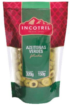 AZEITONA INCOTRIL 150G FATIADA SACHÊ