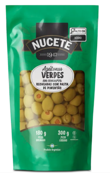 AZEITONA NUCETE 180G RECHEADA SACHE