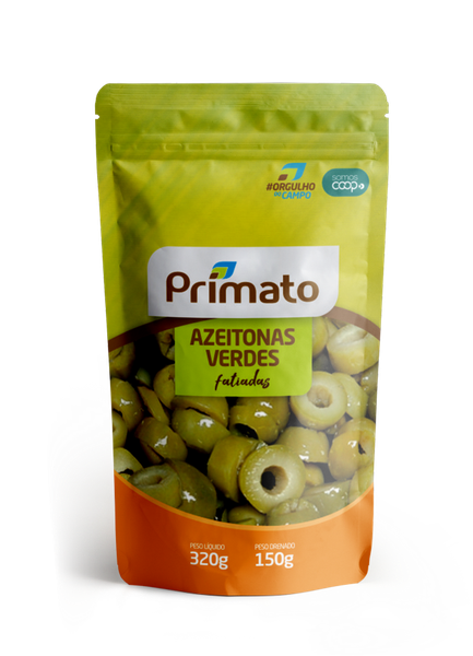 AZEITONA PRIMATO 170G COM CAROÇO SACHE