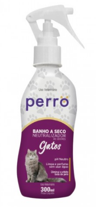 BANHO SECO PERRO 300ML GATOS