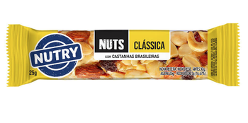 BARRA CEREAL NUTRY 25G NUTS CLASSICA