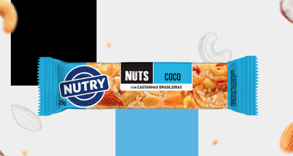 BARRA CEREAL NUTRY 25G NUTS COCO