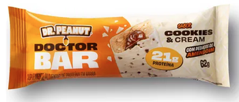BARRA PROTEINA DOCTOR BAR 62G COOKIES E CREAM