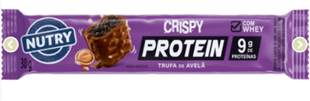 BARRA PROTEINA NUTRY CRISPY 30G TRUFA AVELA