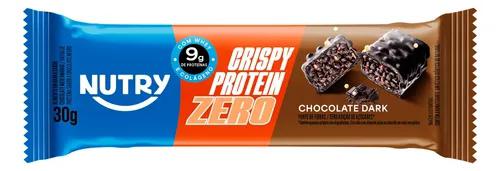 BARRA PROTEINA NUTRY CRISPY 30G ZERO CHOCOLATE