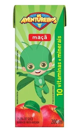 BEBIDA AVENTUREIROS 200ML MACA