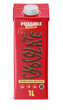 BEBIDA À BASE DE CASTANHA-DE-CAJU E CACAU ORGÂNICA CHOCOLATE POSSIBLE CAIXA 1L