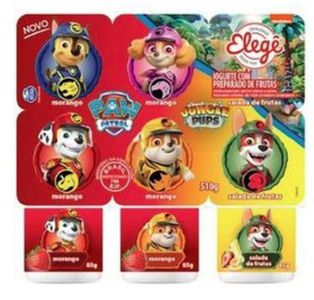 BEBIDA LÁCTEA FERMENTADA SALADA DE FRUTAS BOB ESPONJA BATAVO BATAVINHO FRASCO 170G