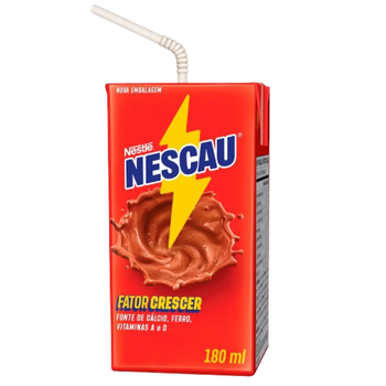 BEBIDA LÁCTEA UHT CHOCOLATE NESCAU CAIXA 180ML