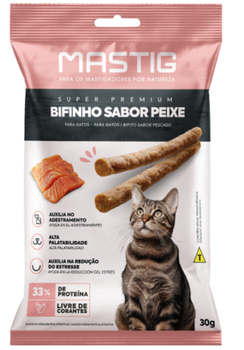 BIFINHO MASTIG GATO 30G PEIXE