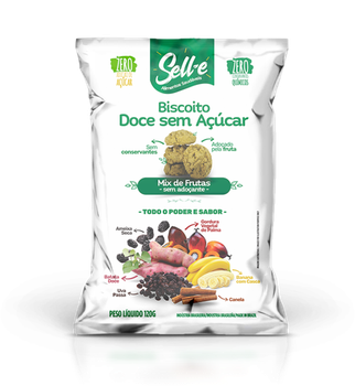 BISC SELLI 120G ZERO MIX DE FRUTAS
