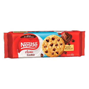 BISCOITO COOKIE NESTLÉ NEGRESCO GOTAS DE BAUNILHA 60GR