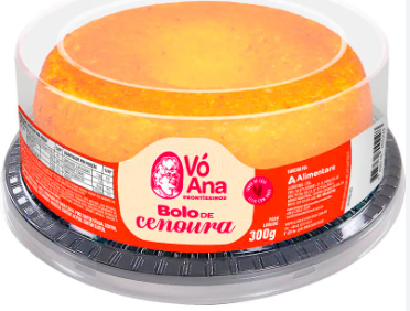 BOLO VÓ ANA 300G CENOURA