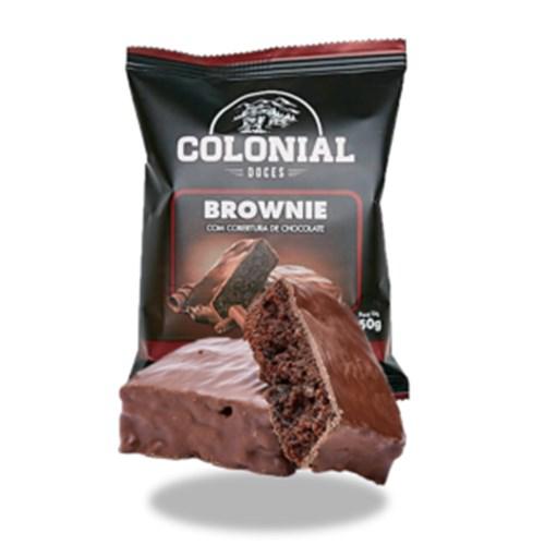 BROWNIE COLONIAL 50G CHOC. MEIO AMARGO