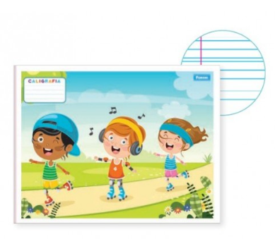 CADERNO FORONI CM CALIGRAFIA 40FLS