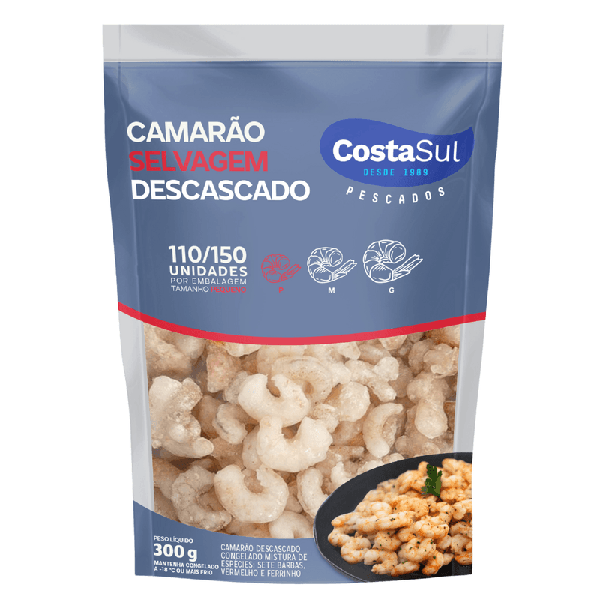 CAMARAO COSTA SUL 300G SELVAGEM ARG S/C G