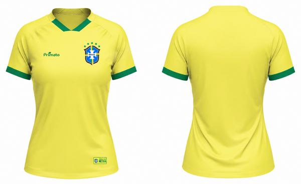 CAMISETA PRIMATO BRASIL COPA 2026 FEMININA G