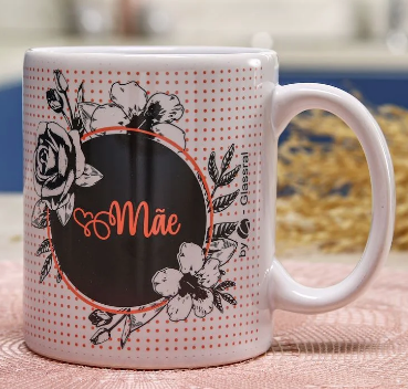 CANECA GLASSRAL 300ML MAE AVULSO REF GR2894