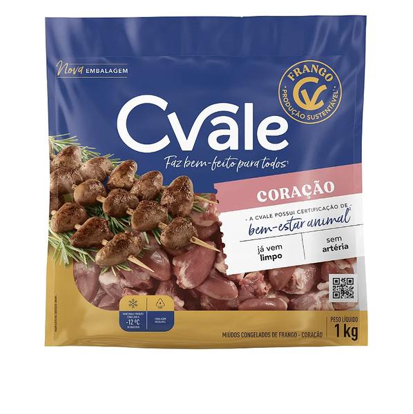 CARNE AVE C VALE 1KG CORACAO S/VALVULA