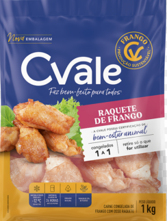 CARNE AVE C VALE IQF 1KG RAQUETE