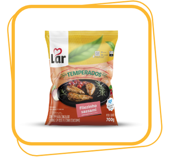 CARNE AVE LAR IQF 700G FILE SASSAMI TEMP