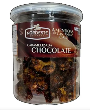 CASTANHA CAJU NORDESTE 200G CHOCOLATE