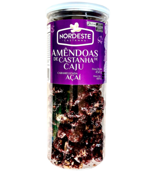 CASTANHA DE CAJU NORDESTE 400G CARAMELIZADA ACAI