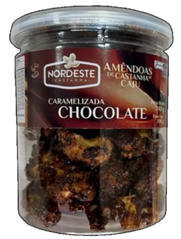 CASTANHA DE CAJU NORDESTE 400G CARAMELIZADA CHOCOLATE