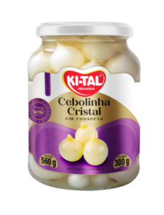 CEBOLA EM CONSERVA KITAL 300G VINHO