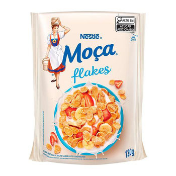 CEREAL NESTLÉ MOÇA FLAKES SACHÊ 120GR