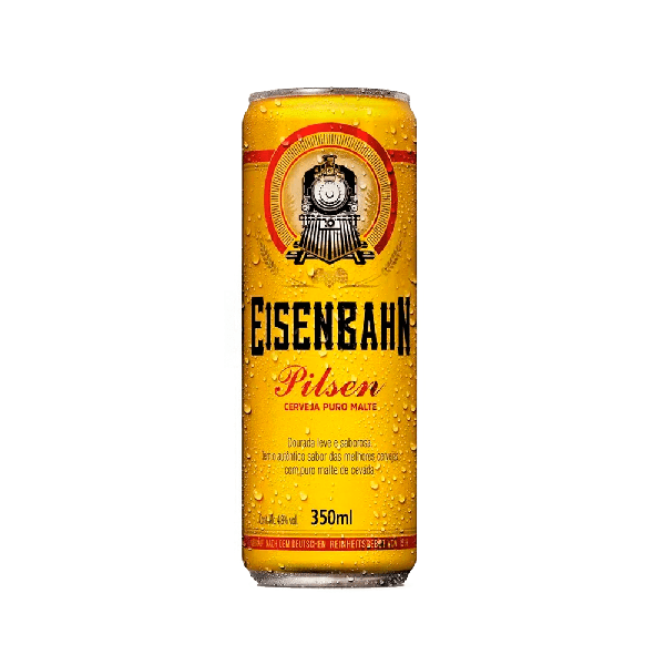 CERVEJA PILSEN PURO MALTE EISENBAHN 350ML