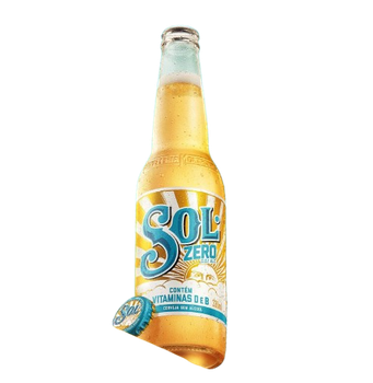 CERVEJA SOL 330ML PREMIUM 0,0% ALCOOL