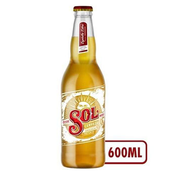 CERVEJA SOL 600ML PILSEN