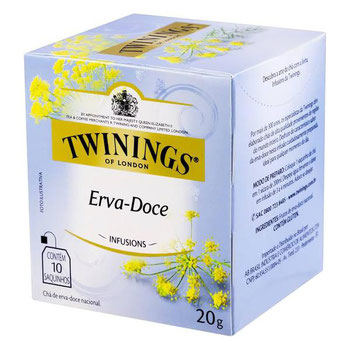 CHA TWININGS C/12 ERVA DOCE NACIONAL