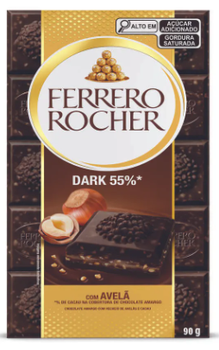 CHOC.BARRA FERRERO ROCHER 90G DARK