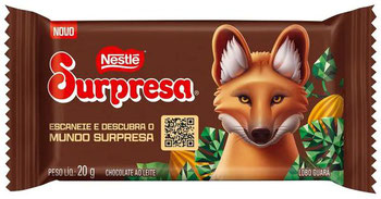 CHOC NESTLE SURPRESA 20G AO LEITE