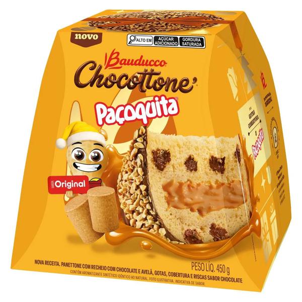 CHOCOTTONE BAUDUCCO 450G MAXI PAÇOQUITA